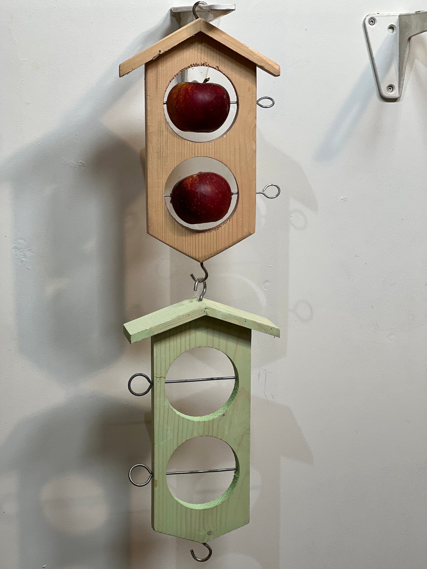Apple house, hanging