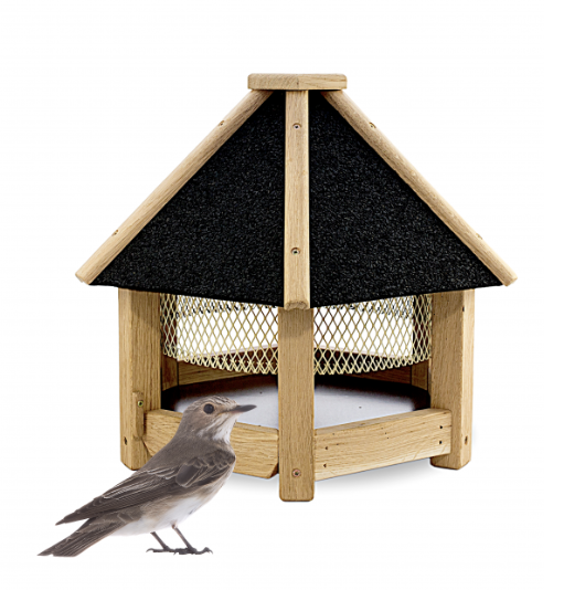 Hexagonal Feeder - black