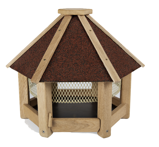 Hexagonal Feeder - red