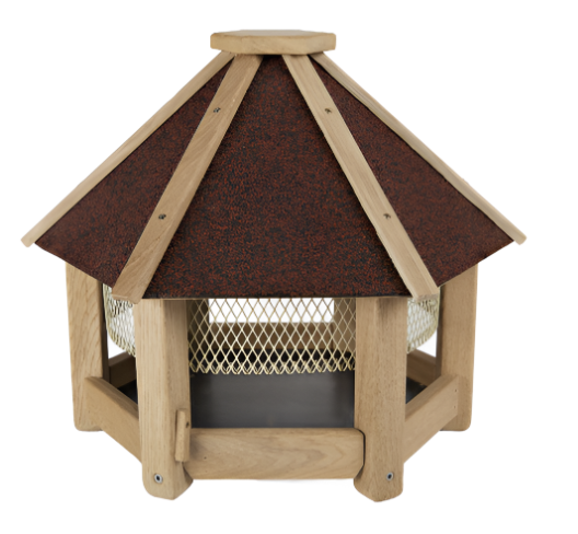 Hexagonal Feeder - red small